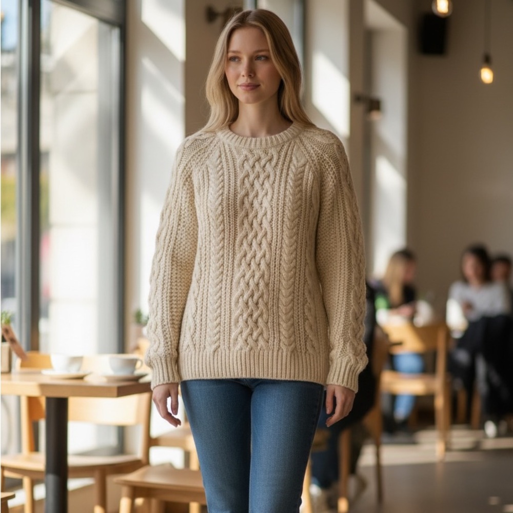Classic Irish Fisherman’s Sweater
